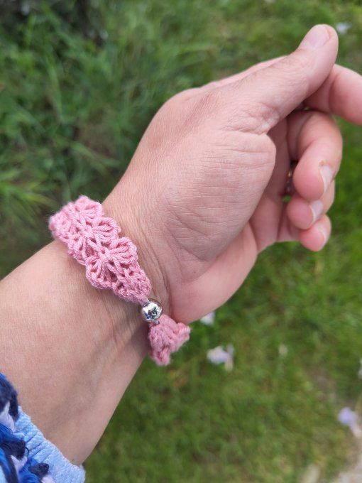 Bracelet Rosalie - Rose